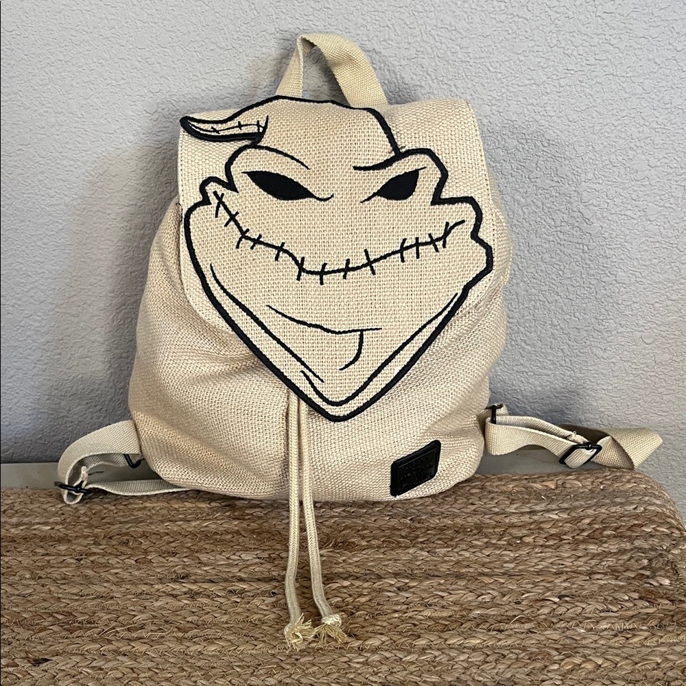 Nightmare Before Christmas Oggie Boogie Canvas Backpack